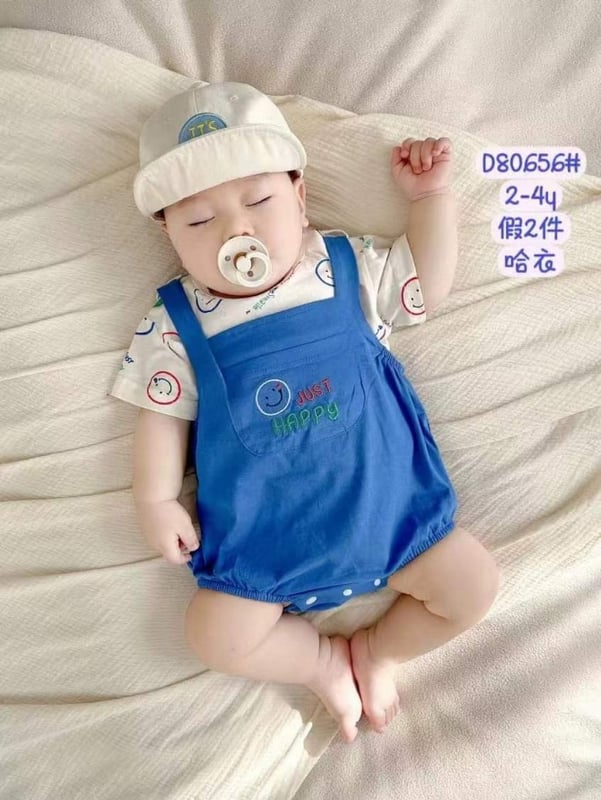 可爱卡通连体包屁裤 80656
