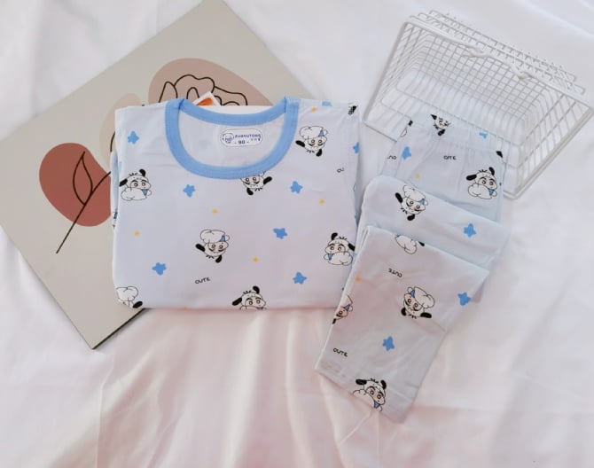 LYCRA KIDS PYJAMS莱卡棉长袖长裤【5720】