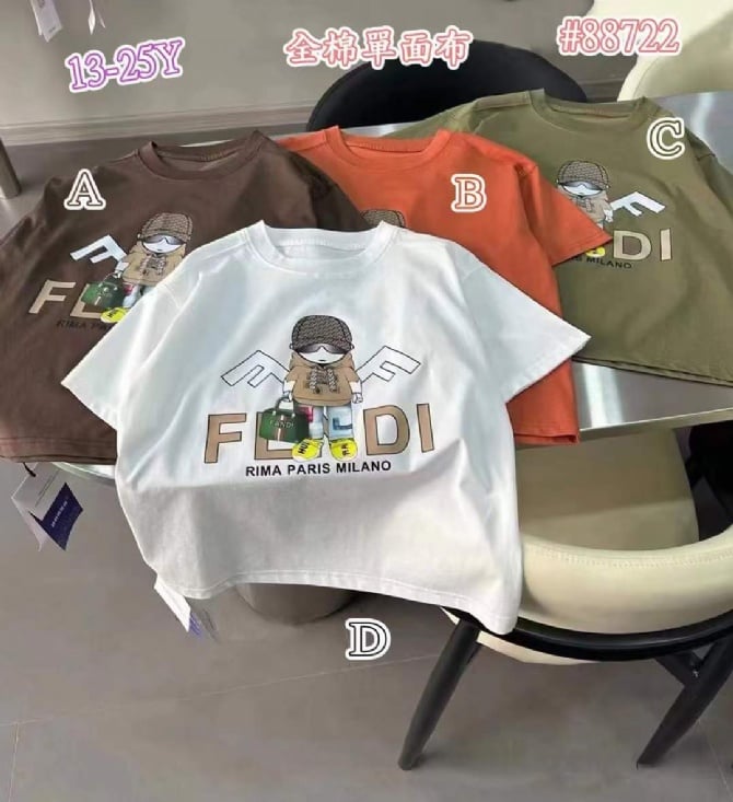 纯色字母短袖上衣88722