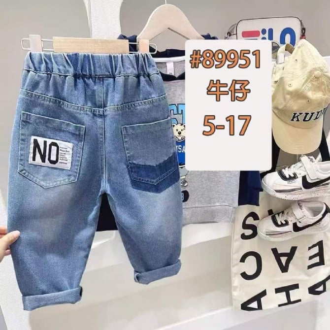 男童牛仔长裤89951