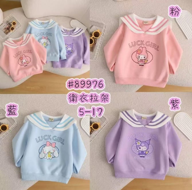 美乐蒂翻领卫衣89976