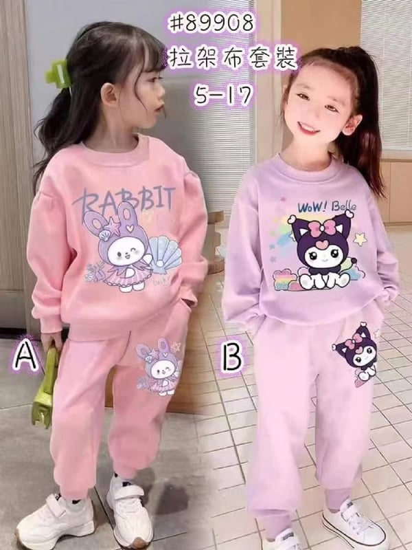 可爱卡通卫衣套装89908