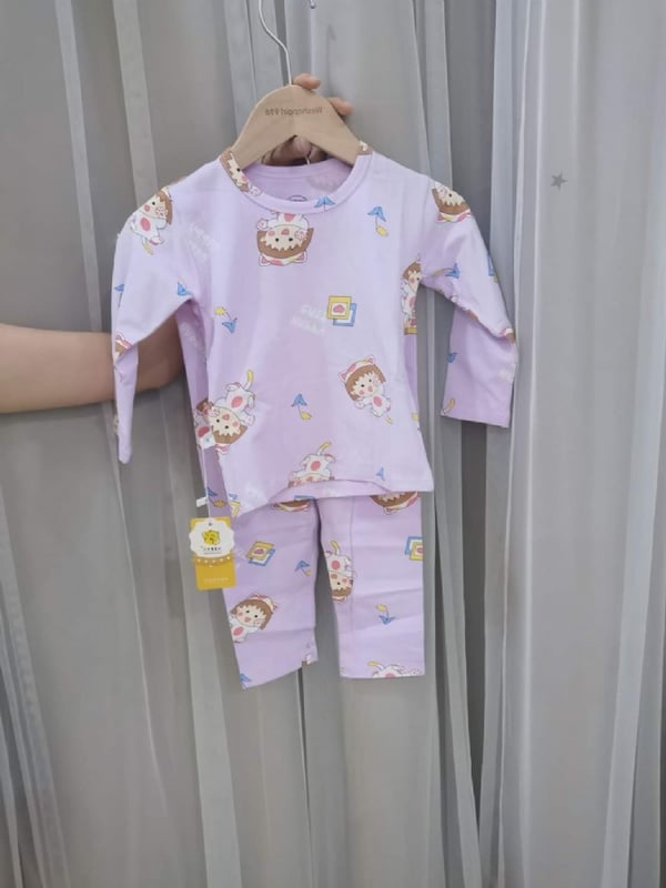 LYCRA KIDS PYJAMS莱卡棉长袖长裤【271】