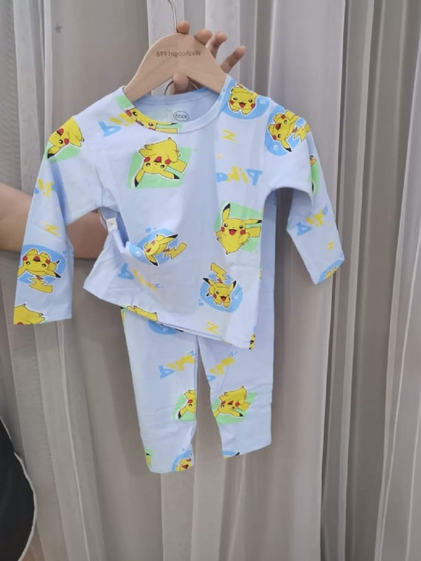 LYCRA KIDS PYJAMS莱卡棉长袖长裤【285】