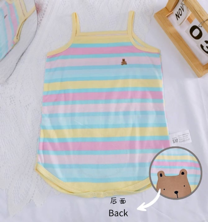 Baby Gap 吊带三角爬爬衣 G4048