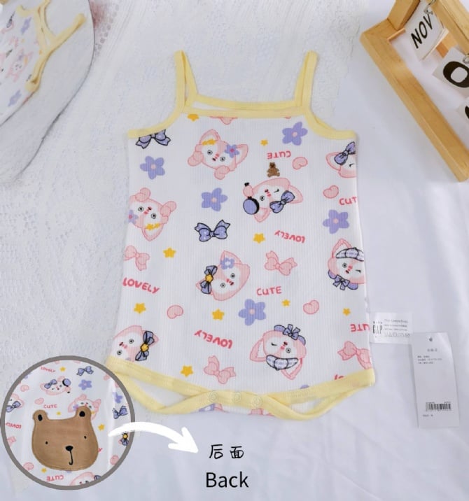 Baby Gap 吊带三角爬爬衣 G4056