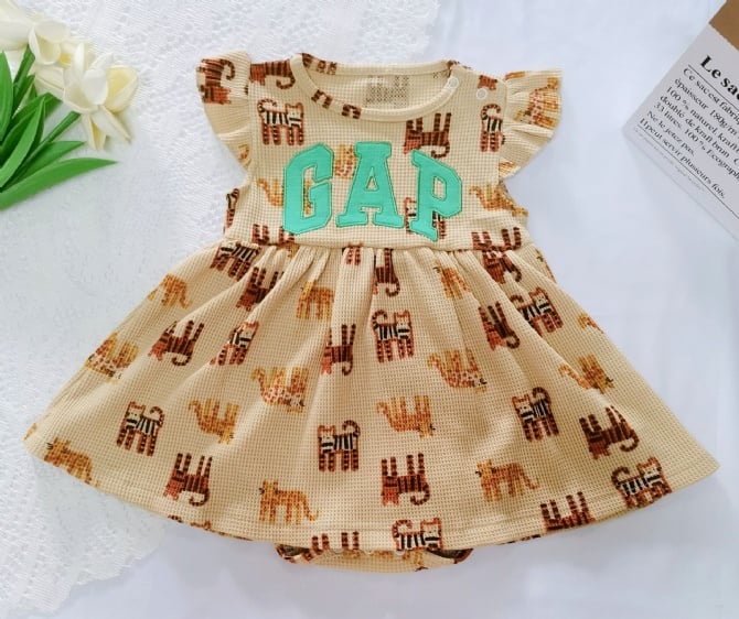 Baby Gap 飞袖连身哈裙 G4042