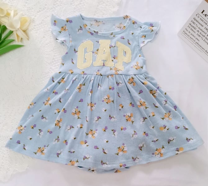 Baby Gap 飞袖连身哈裙 G4041