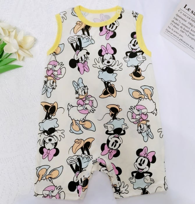 handmade disney baby背心平角爬爬衣 G4154
