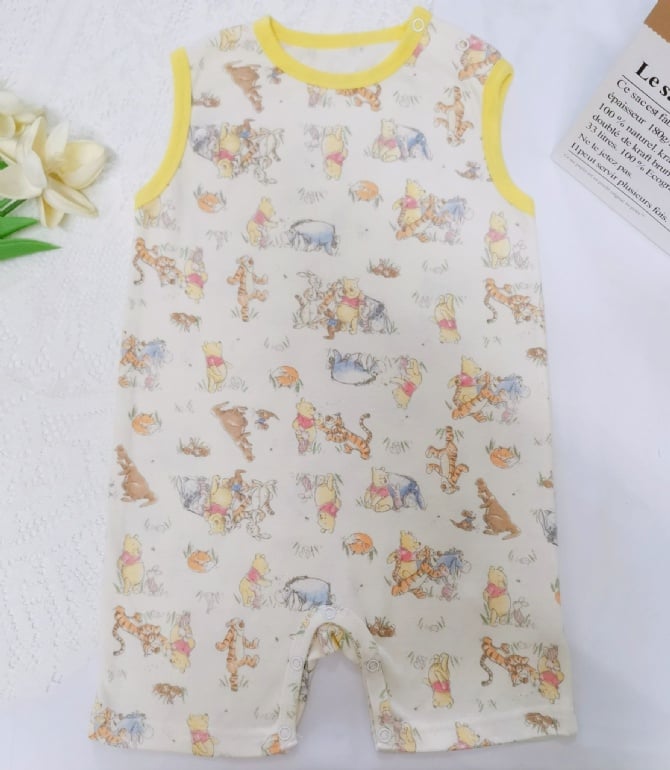 handmade disney baby背心平角爬爬衣 G4158