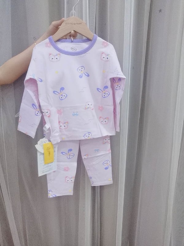 LYCRA KIDS PYJAMS莱卡棉长袖长裤套装【720】
