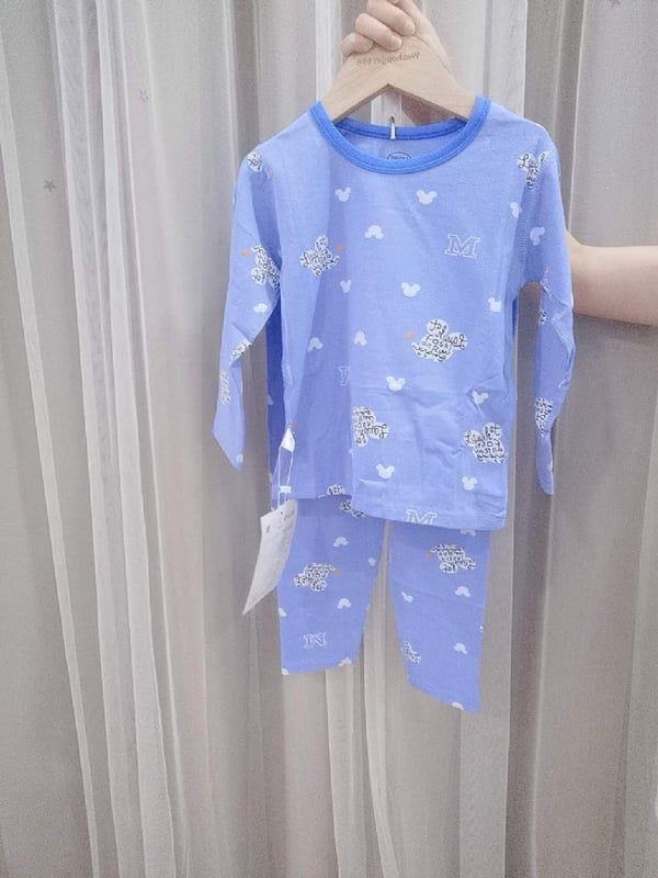 LYCRA KIDS PYJAMS莱卡棉长袖长裤套装【725】