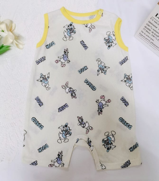 handmade disney baby背心平角爬爬衣 G4057