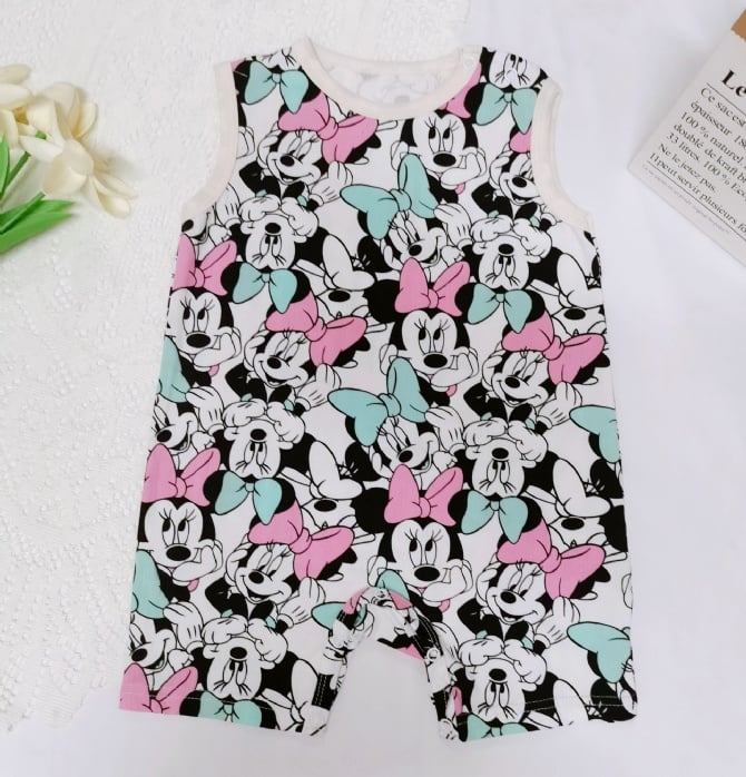 handmade disney baby背心平角爬爬衣G4059