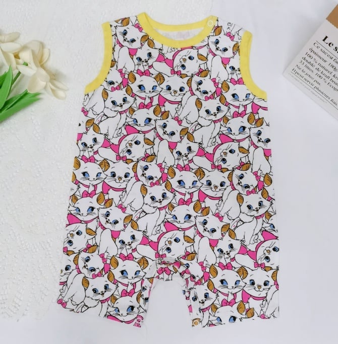 handmade disney baby背心平角爬爬衣G4065
