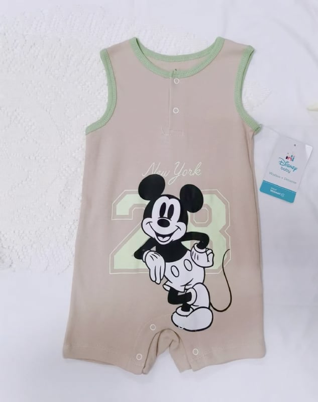 Disney无袖平角爬爬衣G4211