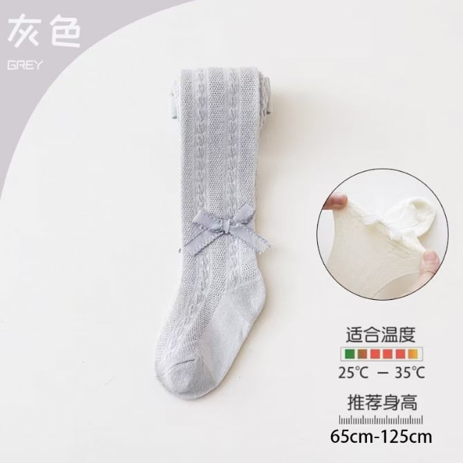 蝴蝶结裤袜068