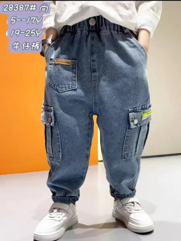 牛仔长裤28387