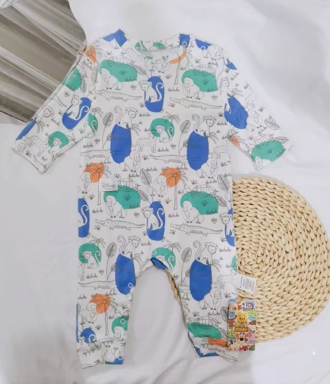 DISNEY 卡通长袖长爬G4266