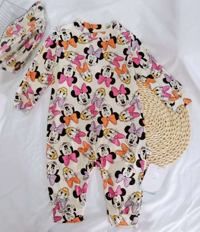 DISNEY 卡通长袖长爬G4270