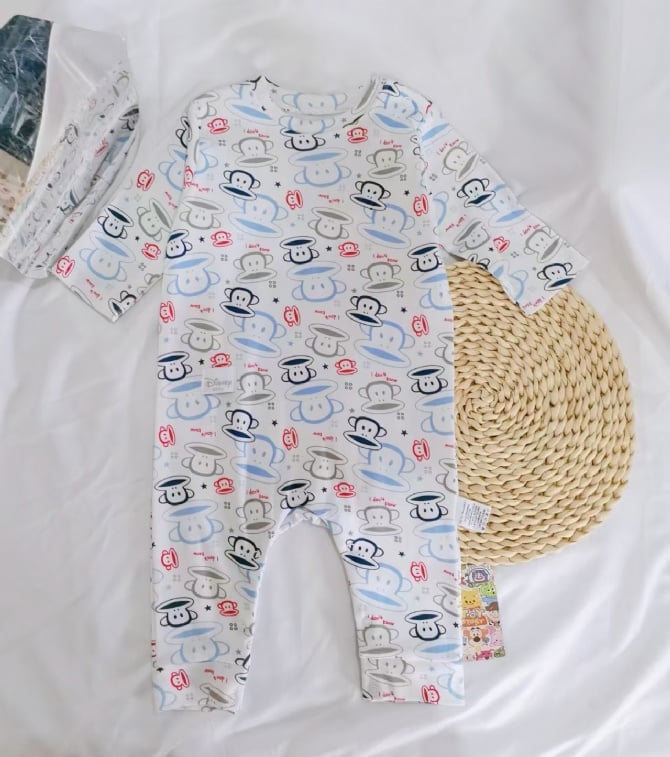 DISNEY 卡通长袖长爬G4273