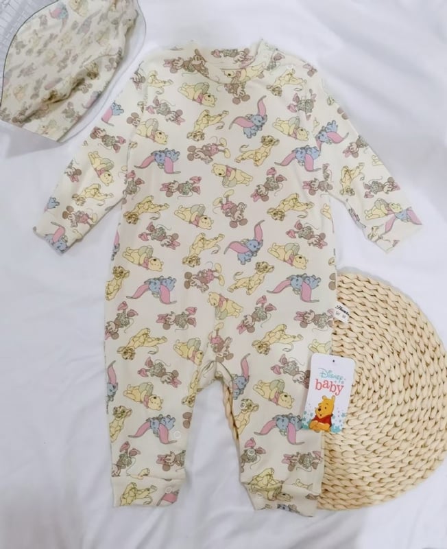 DISNEY 卡通长袖长爬G4276