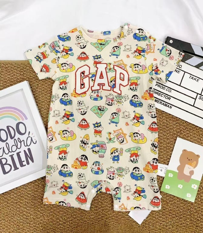 BABY GAP短袖平角爬爬衣 G4450