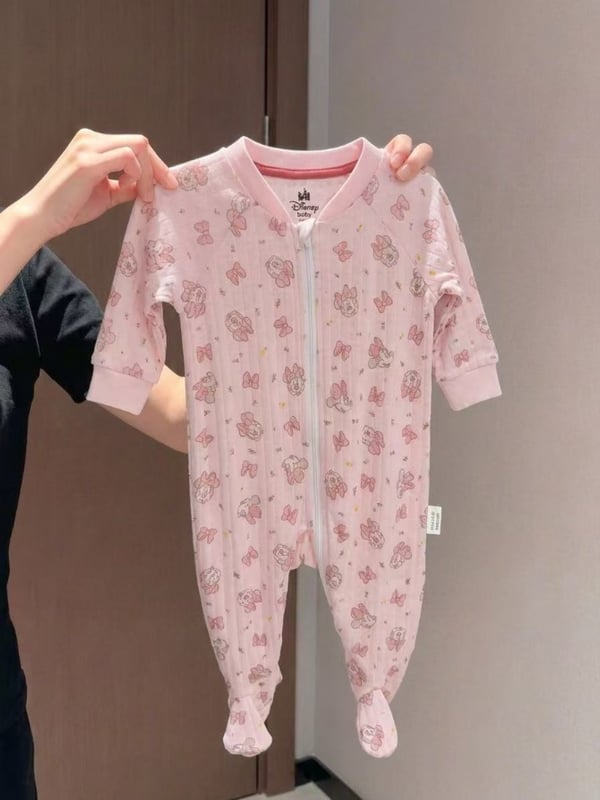 新款DISNEY BABY 包脚双拉链长爬 G4469