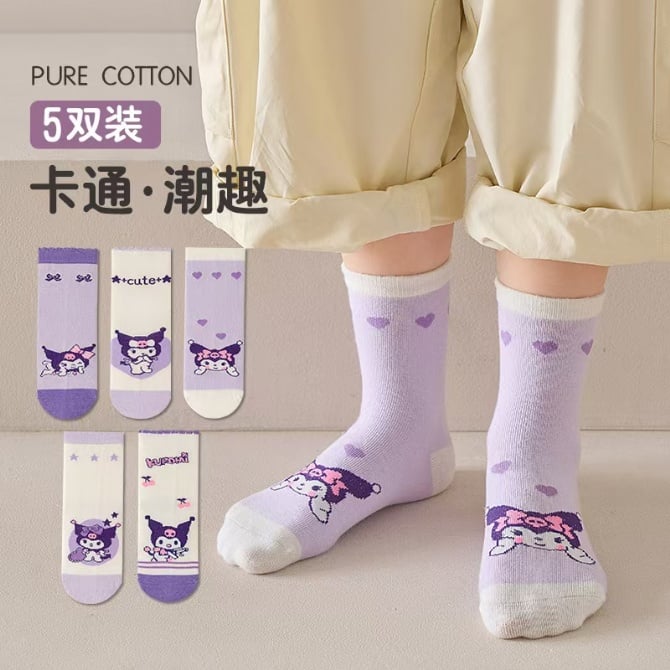 儿童袜子（1袋5双）3102