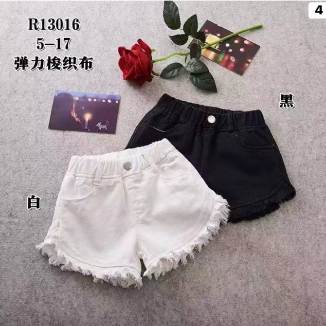 毛边短裤13016