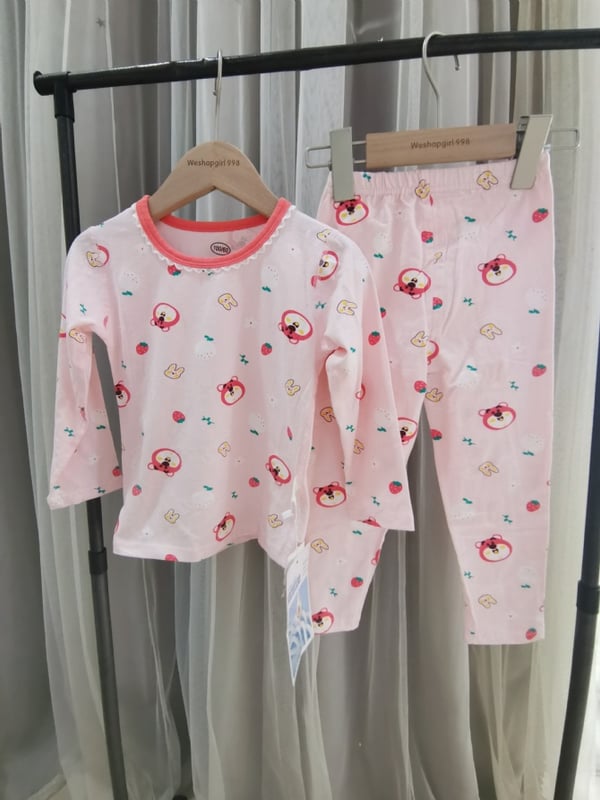 LYCRA KIDS PYJAMS莱卡棉长袖长裤【0209】