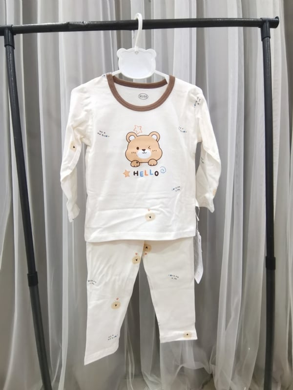 LYCRA KIDS PYJAMS莱卡棉长袖长裤【0211】